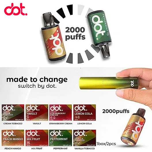 佩特里 DOT 拋棄式 菸彈 SWITCH 88VIBE