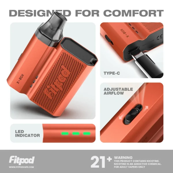 斯萊克四代  FITPOD X-BOX 小煙主機