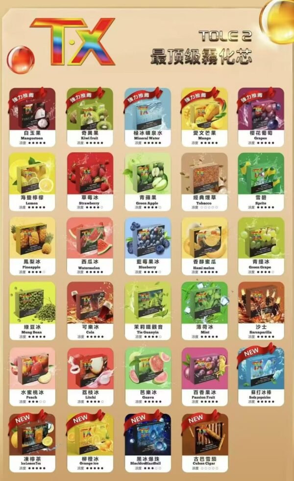 TX TOLE ILIA RELX PS2 SP2S 拋棄式 煙彈 88VIBE