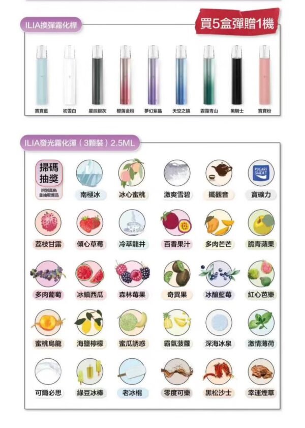 S__174112771 ILIA SP2S RELX LANA TX 拋棄式 煙彈 發光煙彈 88VIBE